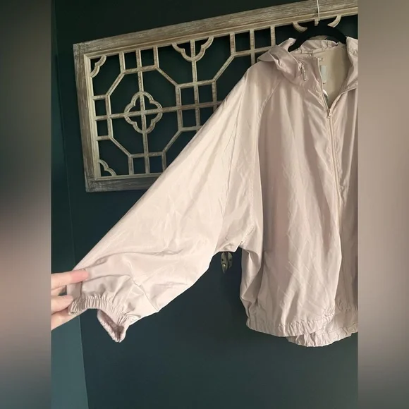 Soia & Kyo Blush/Tan OakLynn Water-Repellent Vented Back Jacket Size 1X - Picture 8 of 11